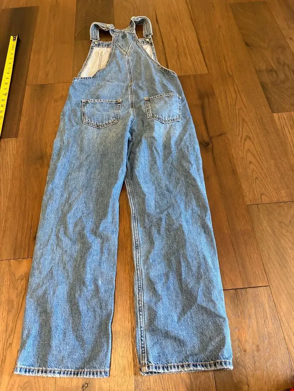 Gap Kids Overalls Size L Distressed Denim